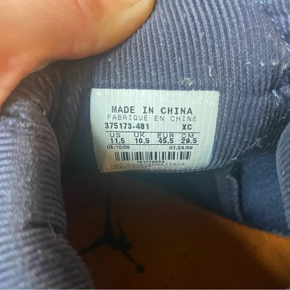 Nike Air Jordan 1 Retro Phat Premier 'Midnight Navy' Men’s Size 11.5 - Picture 5 of 5